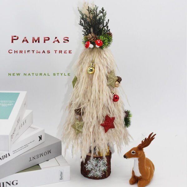 pampas grass christmas tree