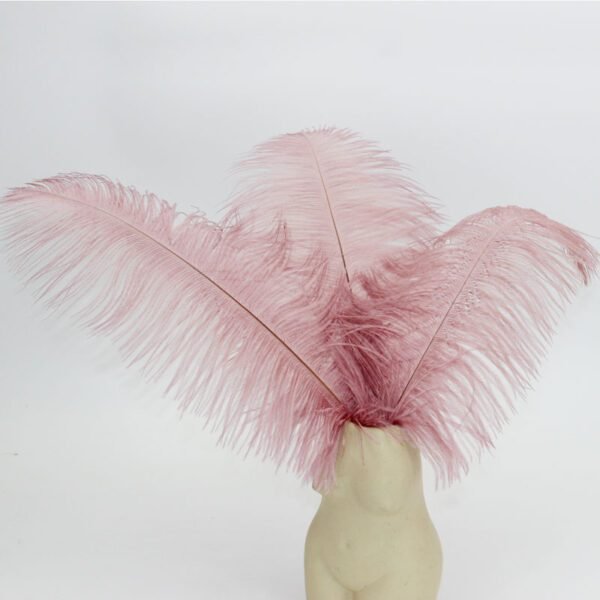 pink ostrich feather bouquet for arrangement