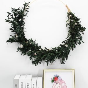 3HLINK Preserved Eucalyptus Wreath