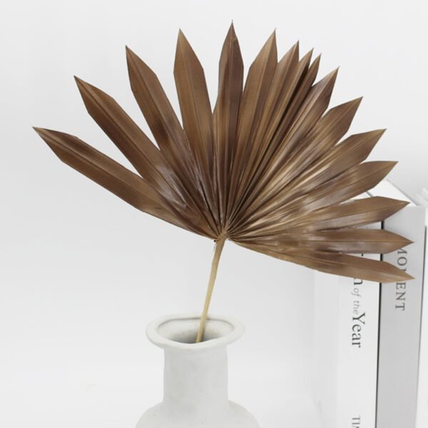 Smoky color sun palm leaf flower