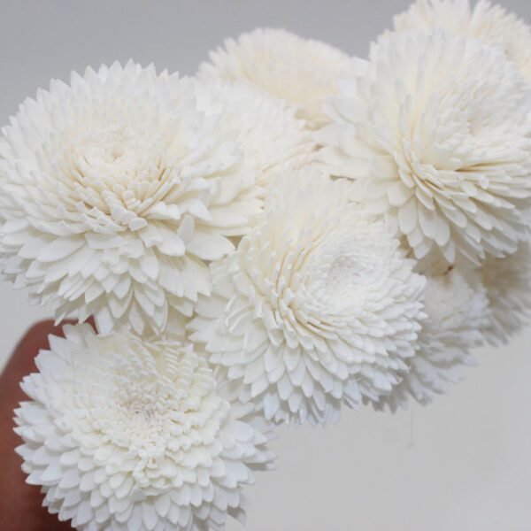 3hlink artificial ricepaper chrysanthemum flowers