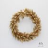 natural Rabbit Tail lagurus phalaris bunnytail Grass floral Flower Wreath