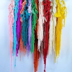 3HLINK many different types of colors hanging rice amaranth amaranthus preserved floral