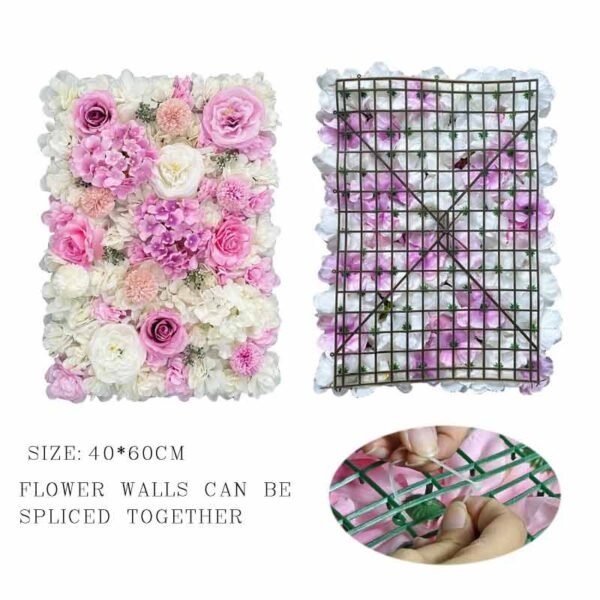 3HLINK can be spliced ​​and assembled artificial flowers wedding wall