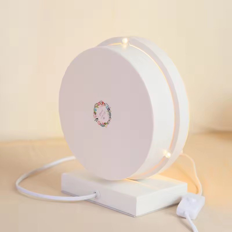 3HLINK Eternal flower chargeable Bluetooth sound small night light detail