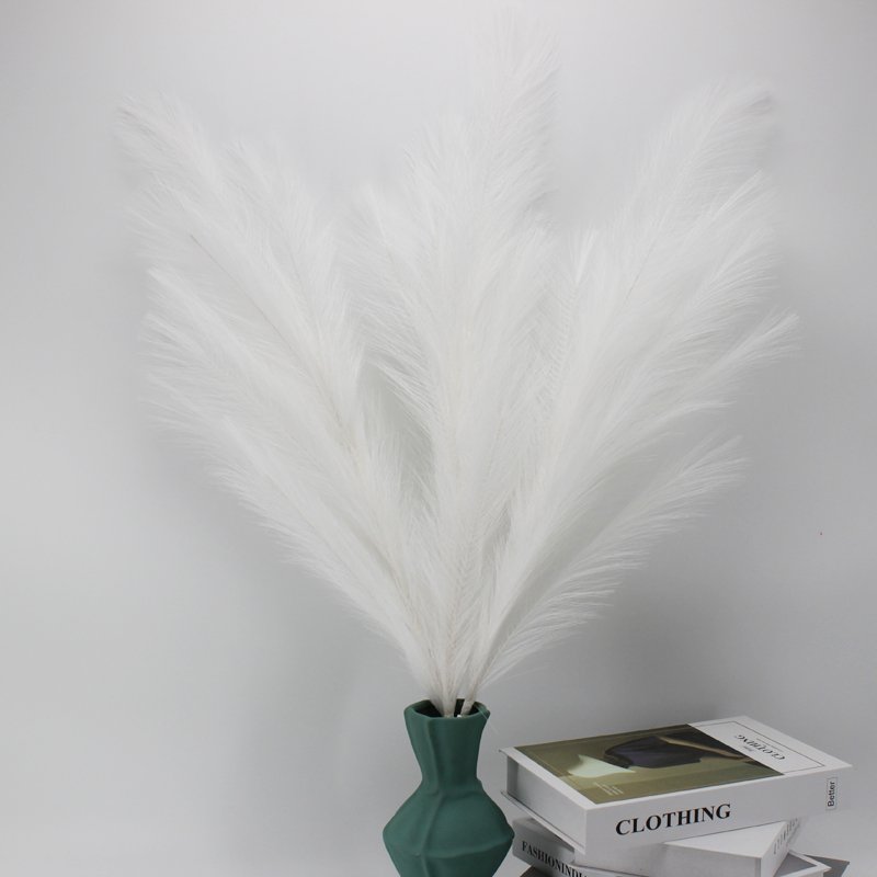 3HLINK white faux artificial pampas grass